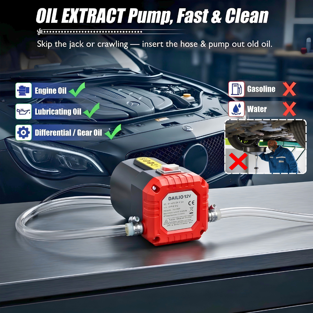 DrainRunner™ Top-Side Oil Change Kit