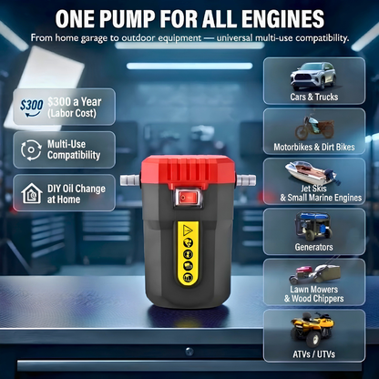 DrainRunner™ Top-Side Oil Change Kit
